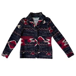 Lauren Ralph Lauren Jeans Navajo Tribal Southwestern Western Jacket Size Small